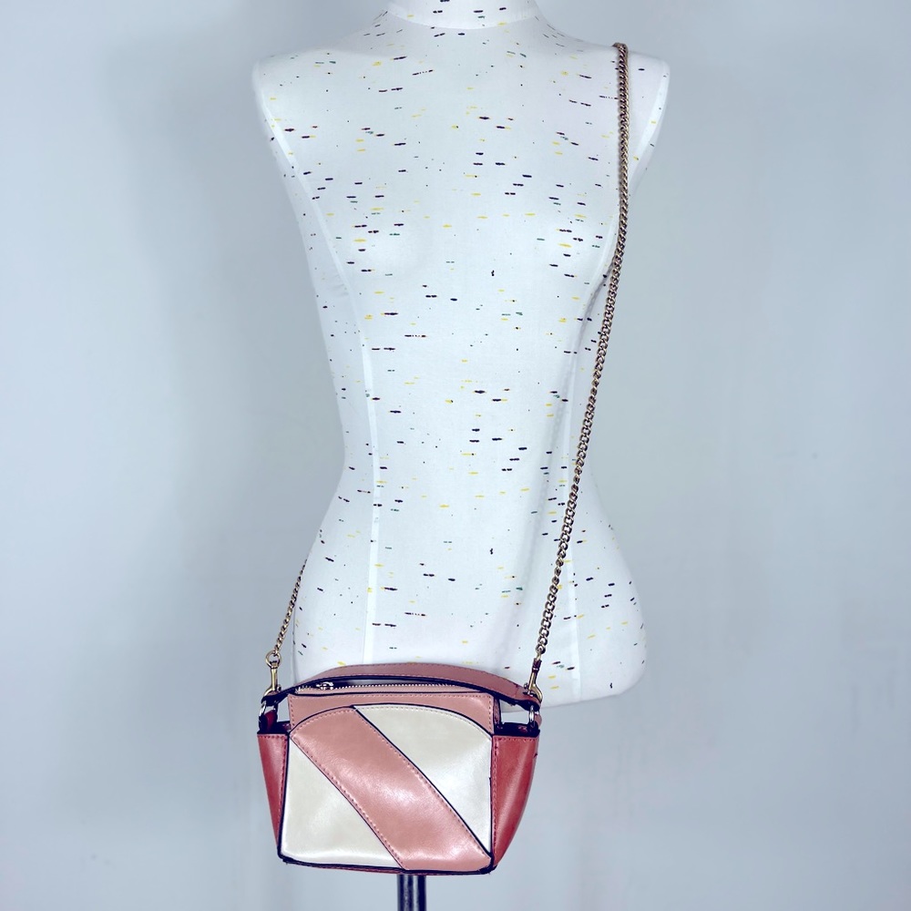 Zara small multi color crossbody bag